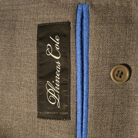 Phineas Cole Solid Wool Jacket, Size 40/Tall - Picture 6 of 16